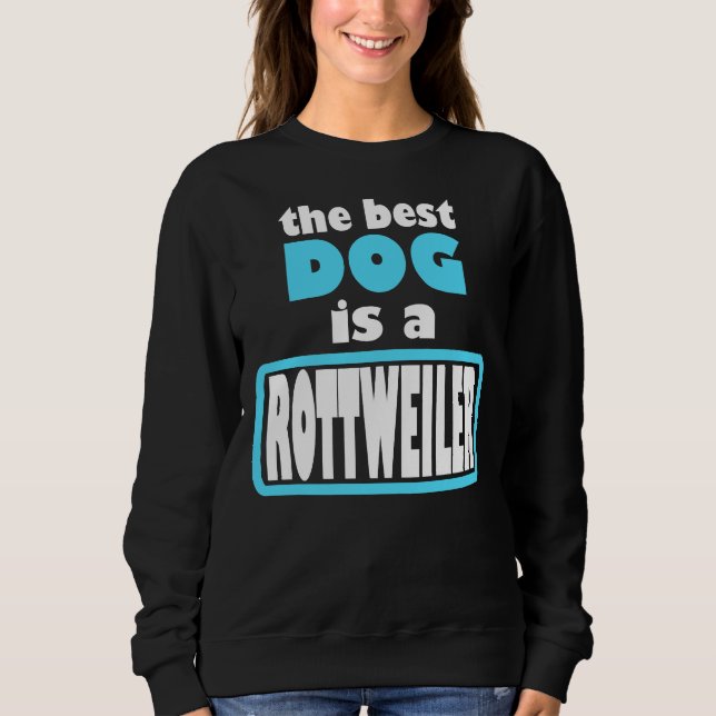 Moletom Rottweiler Melhor Cão (Frente)