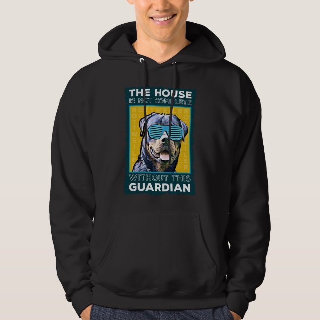 Moletom Rottweiler O Guardião Da Casa (Frente)