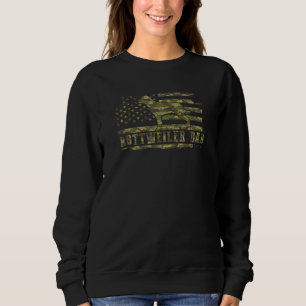 Moletom Rottweiler Pai Camouflage Bandeira Americana Patri