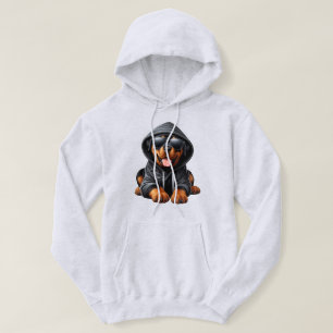 Moletom Rottweiler Puppy com uma camisola-casaca