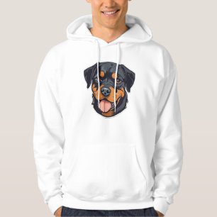 Moletom Rottweiler Romp De Puppies para Parceiros Paw-some