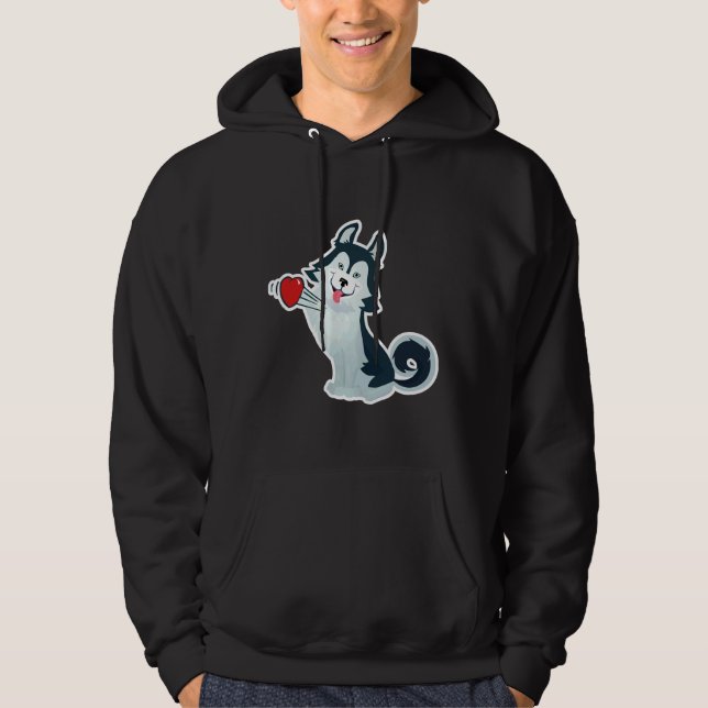 Moletom Rouco Cão ​ ​ Cães (Frente)