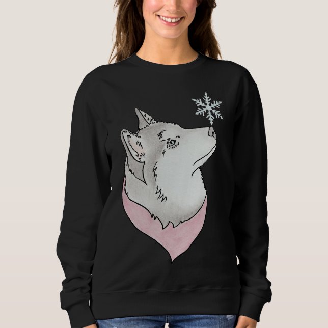Moletom Rouco Floco de Neve (Frente)