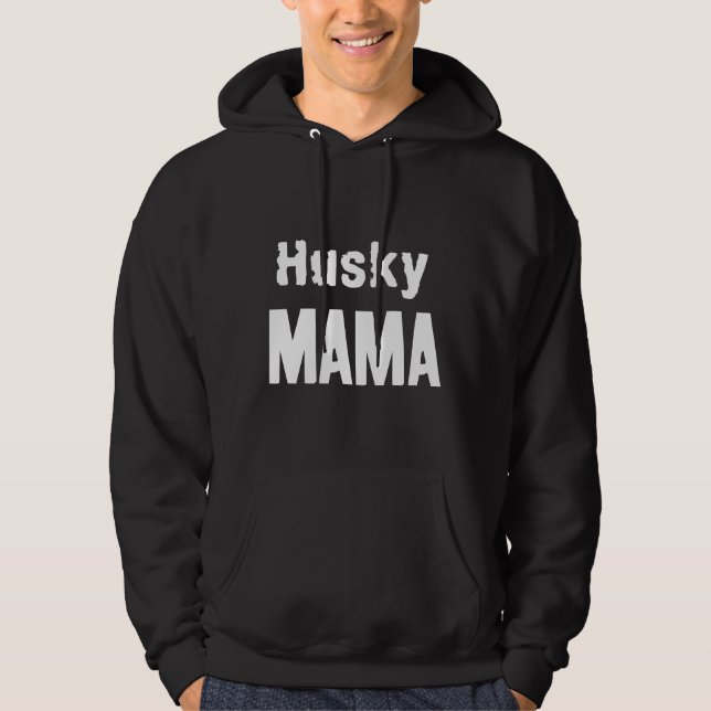 Moletom Rouco Mãe Cachorro Siberiano Husky Mãe Triblê (Frente)