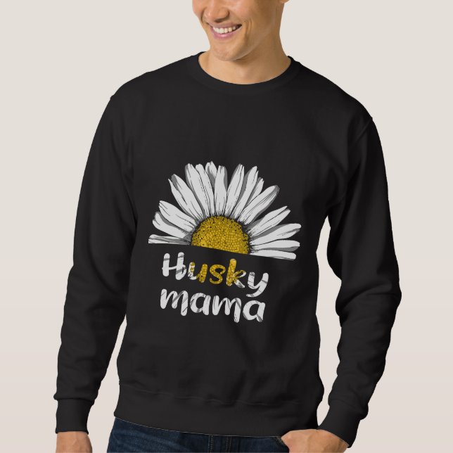Moletom Rouco Mama White Flower (Frente)