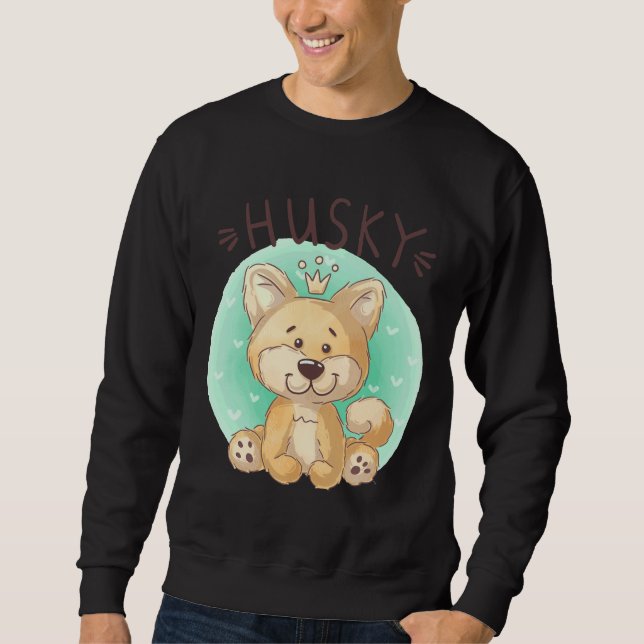 Moletom Rouco Puppy King Estilo (Frente)