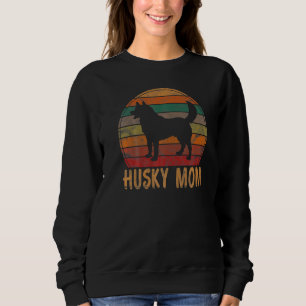 Moletom Rouco Retro Mãe Cachorro Mãe Pet Hussein Siberian