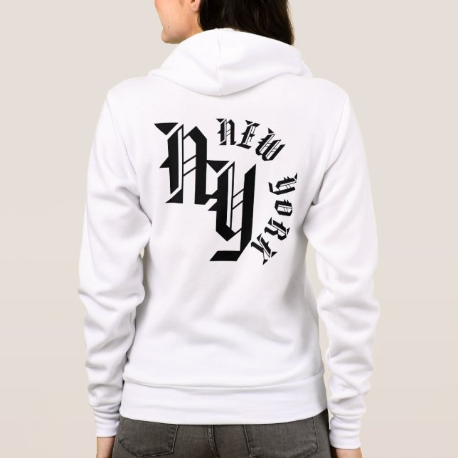 Moletom Roupa das mulheres - New York Hoodie (Verso)