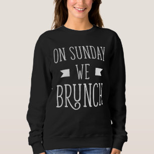 Moletom Roupa De Brunch - Presente De Amigo Correspondente