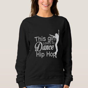 Moletom roupa de dança de hip hop garotas do 90s fantasma