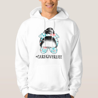 Moletom Roupa de Enfermeira Vida de Cuidadora Coque Desarr