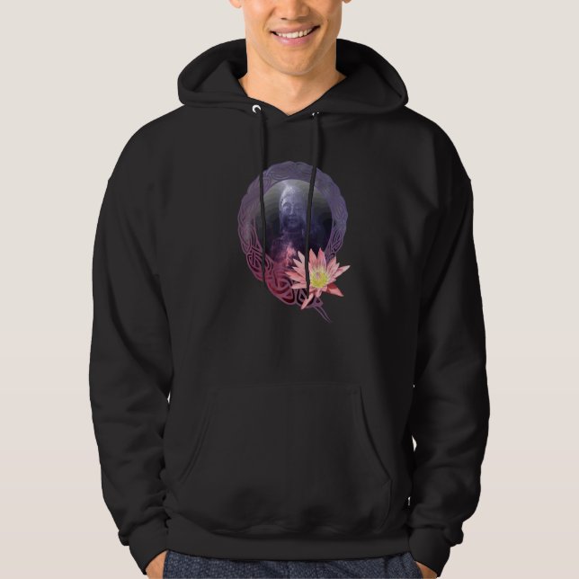 Moletom Roupa de Moda Flor de Lótus Buda Siddhartha Gautam (Frente)