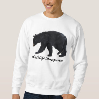 Moletom Roupa do Amante de os animais do Urso Negro Andand