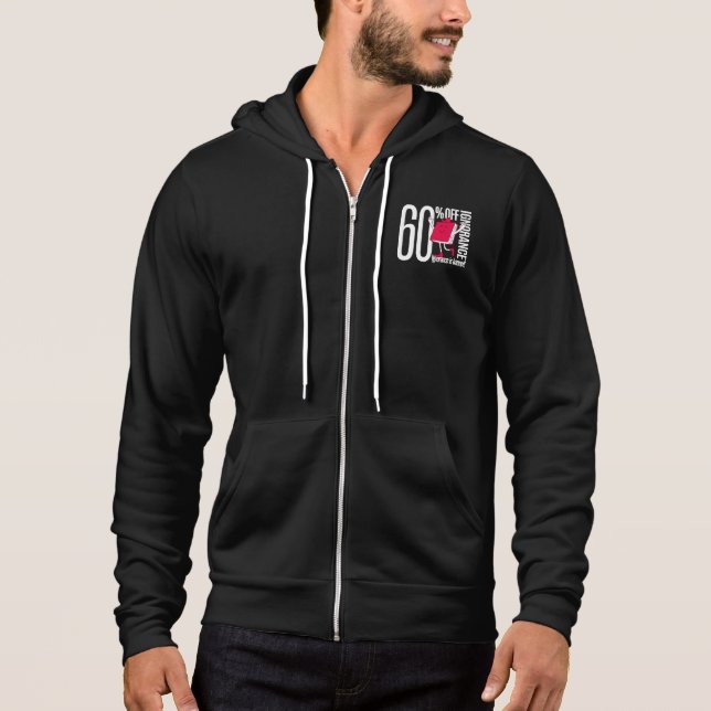 Moletom Roupa Masculina de Ignorância Divertida Proibida p (Frente)