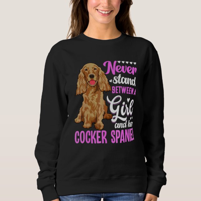 Moletom Roupa para Cocker Spaniel Cocker Spaniel 2 (Frente)