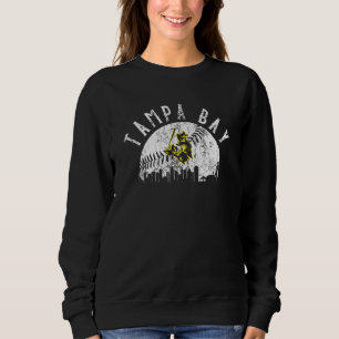 Moletom Roupas com Estampa da Silhueta de Tampa Bay Flórid