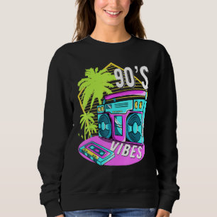 Moletom Roupas com Vibrações dos Anos 90 para Mulheres Est