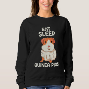 Moletom Roupas de Animais Fofos Comer Dormir Porquinhos-da