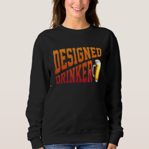 Moletom Roupas de Bebedor Projetadas Cerveja Vinho Roupas