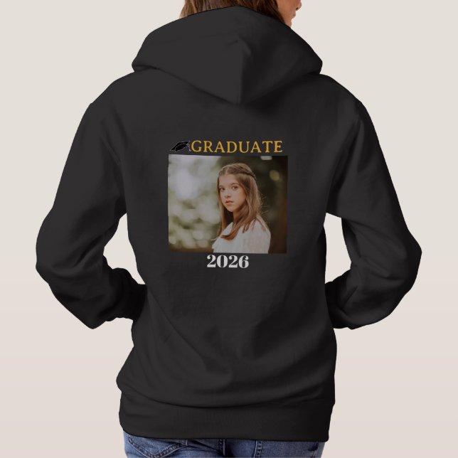 Moletom Roupas de Formatura com Foto Personalizada da Turm (Verso)