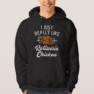 Moletom Roupas de Frango na Rotisseria - Presente Divertid