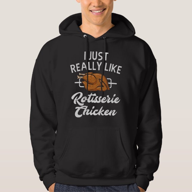 Moletom Roupas de Frango na Rotisseria - Presente Divertid (Frente)