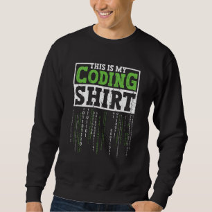 Moletom Roupas de Programador Isto É Minha Roupa de Codifi