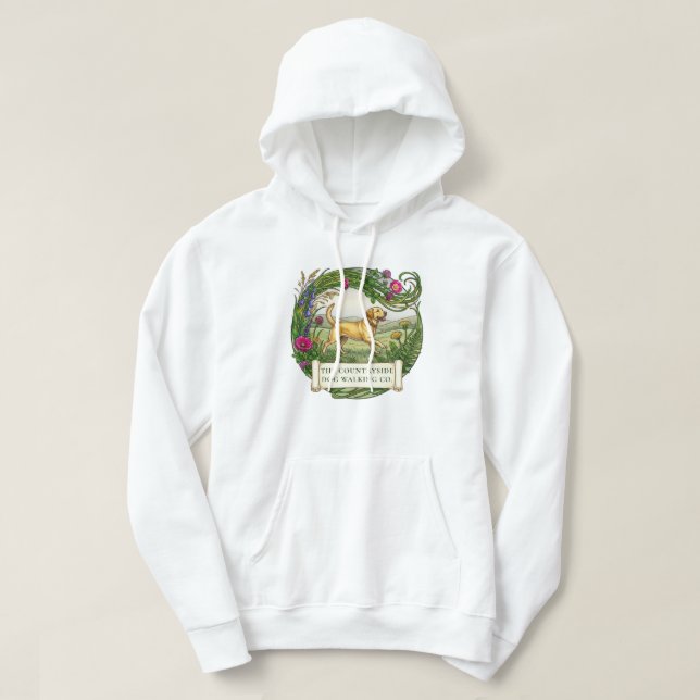 Moletom Roupas de Treinamento para Cães Labrador (Frente do Design)
