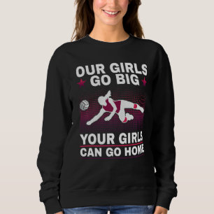Moletom Roupas De Voleibol Para Mulheres Adolescentes