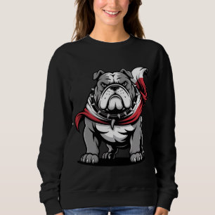 Moletom Roupas Gráficas Amor por Cães Bulldog da Polônia