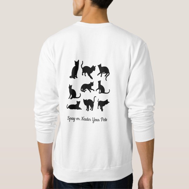 Moletom Roupas Masculinas (Verso)