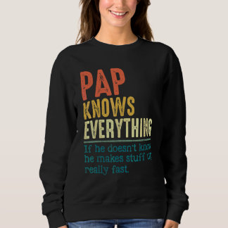 Moletom Roupas Masculinas Papai Sabe Tudo Para Dia dos Pai