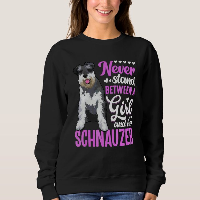 Moletom Roupas para Cães Schnauzer Dono de Schnauzer (Frente)