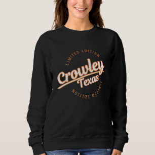 Moletom Roupas Retro Athletic Crowley TX