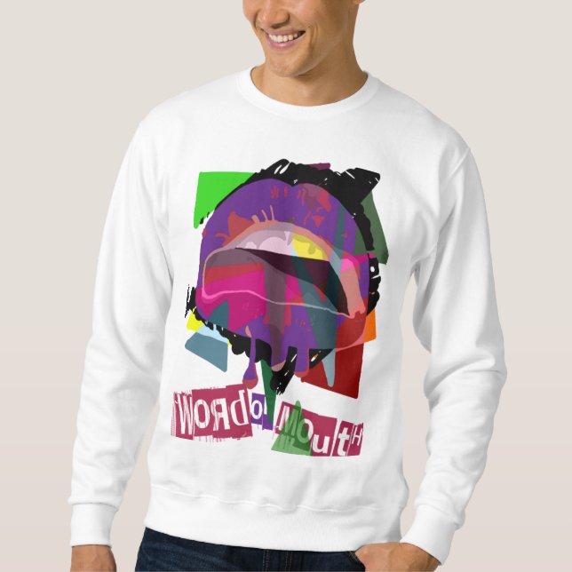 Moletom Roxo de Popstyle (Frente)