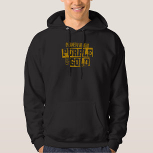 Moletom Roxo Dourado Game Day Group para o futebol Segundo