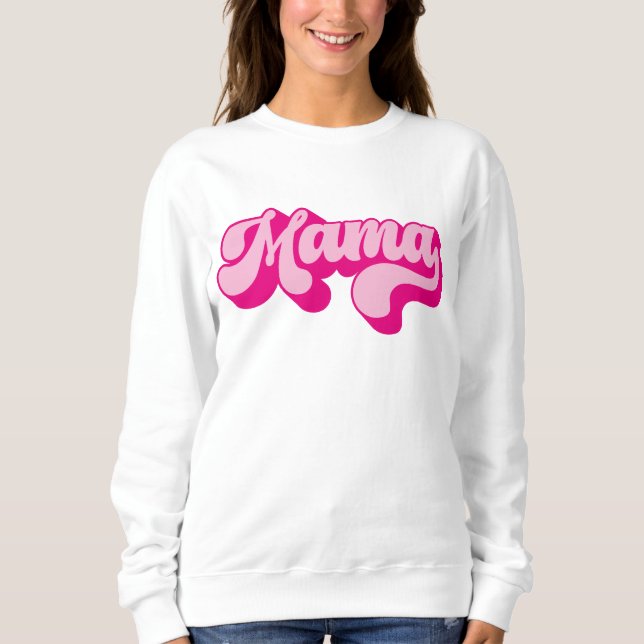 Moletom Roxo Real Retro Mama (Frente)