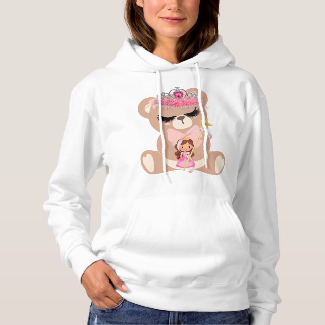 Moletom Royal Bear Dreams" Princesa Tee 🌸 (Frente)