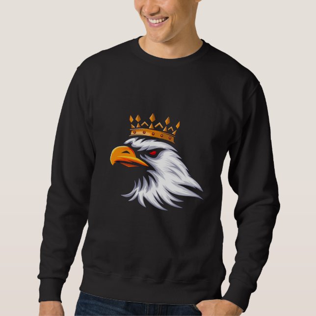Moletom Royal Crown Eagle Sweatshirt  (Frente)