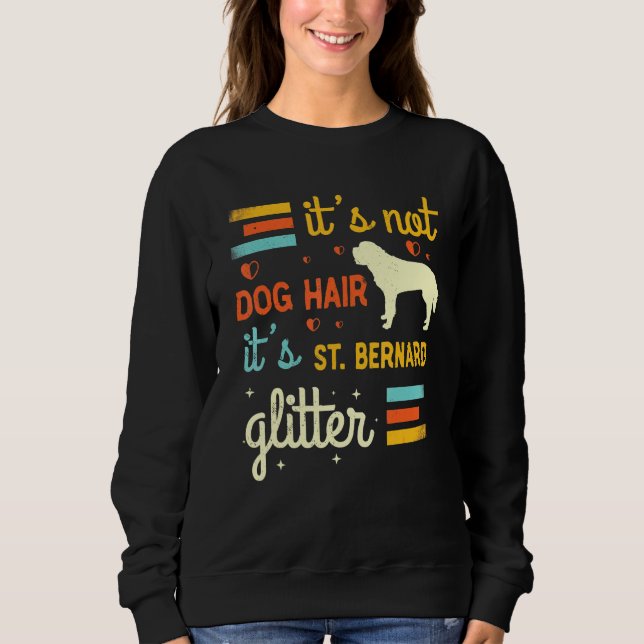 Moletom Rua Bernard Dog Hair Sheding Santo Bernard Pet (Frente)
