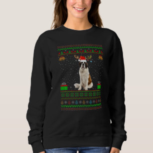 Moletom Rua Bernard Santa Hat Matando Ugly Santo Bernard C