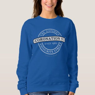 Moletom Rua da coroação - Camisola para mulheres de logo