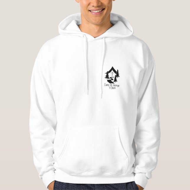Moletom Rua de acampamento, George Hoodie Tradicional (Frente)