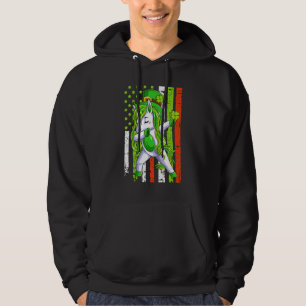 Moletom Rua de Bandeira Americana Patrick S Day Engraçado
