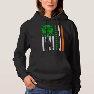 Moletom Rua De Cachorro Schnauzer, Giant Bandeira Irlandês