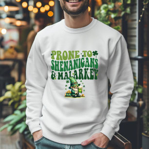 Moletom Rua masculina, Shenanigans do Dia de Patrick