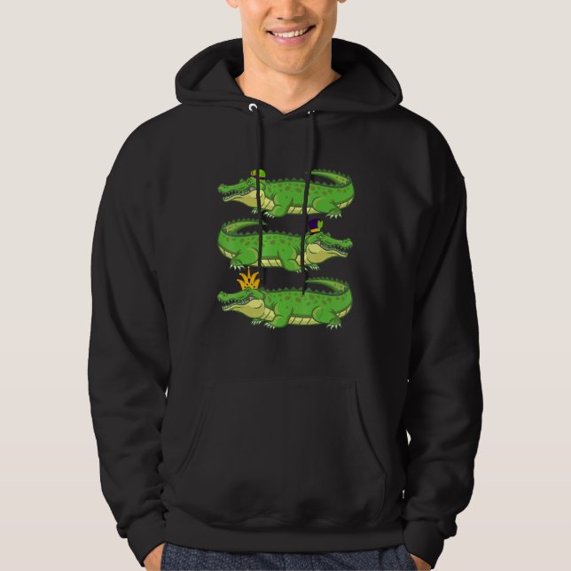 Moletom Rua Patrick Hat Crown Alligator Zoo Pods C (Frente)