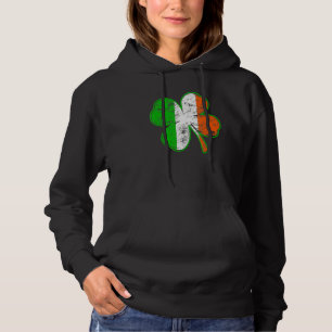 Moletom Rua Patrick S Day Irish American Flag Shamrock