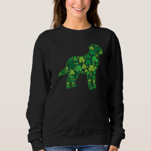 Moletom Rua Patrick S Day Irish Labrador Dog Puppy Shamroc