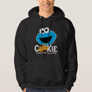 Moletom Rua Sésamo Cookie Monster Loving Cookies
